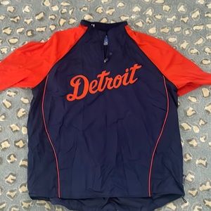 Authentic mlb player Detroit tigers warm up shirt 2XL